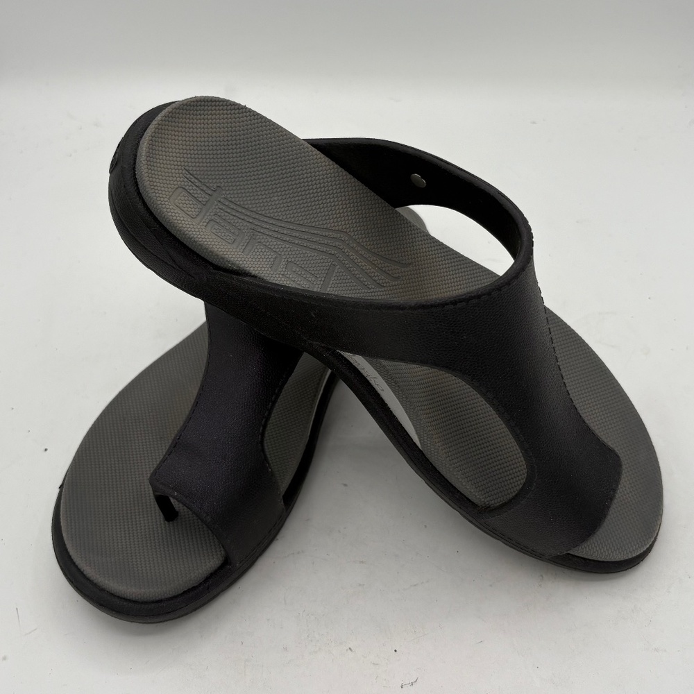 Womens Krystal Sandals Black Flip Flops Sandals Sz 41 US 10.5-11
